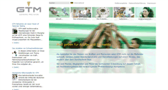 Desktop Screenshot of gtm-gmbh.com